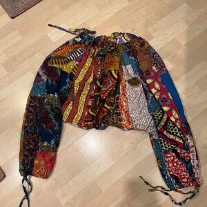 Colorful Patchwork Bohemian Pants